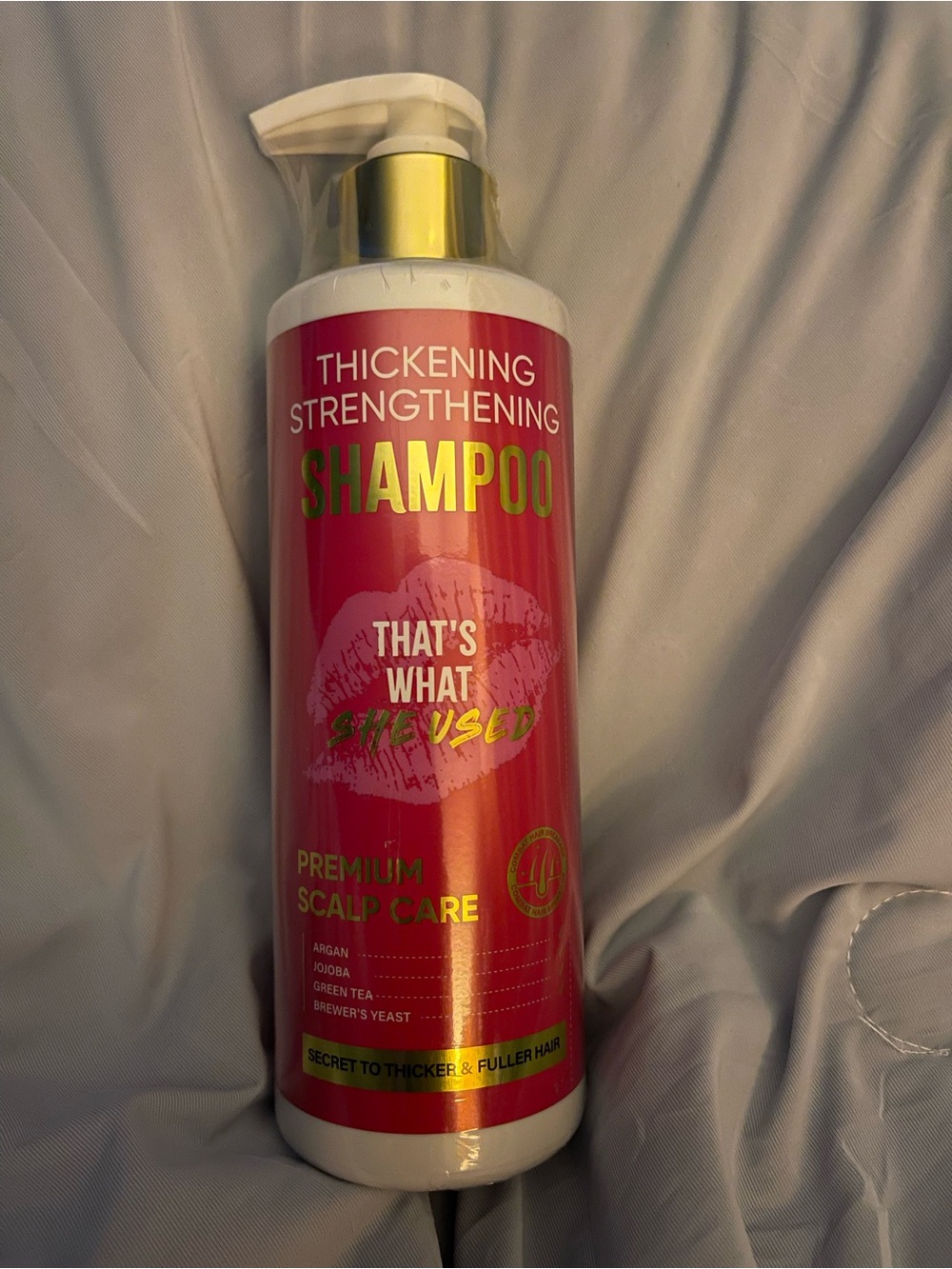 Thickening Strengthening Shampoo - Pink